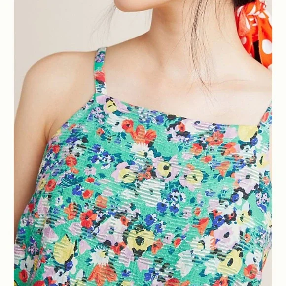 Anthropologie green top - Picture 4 of 12